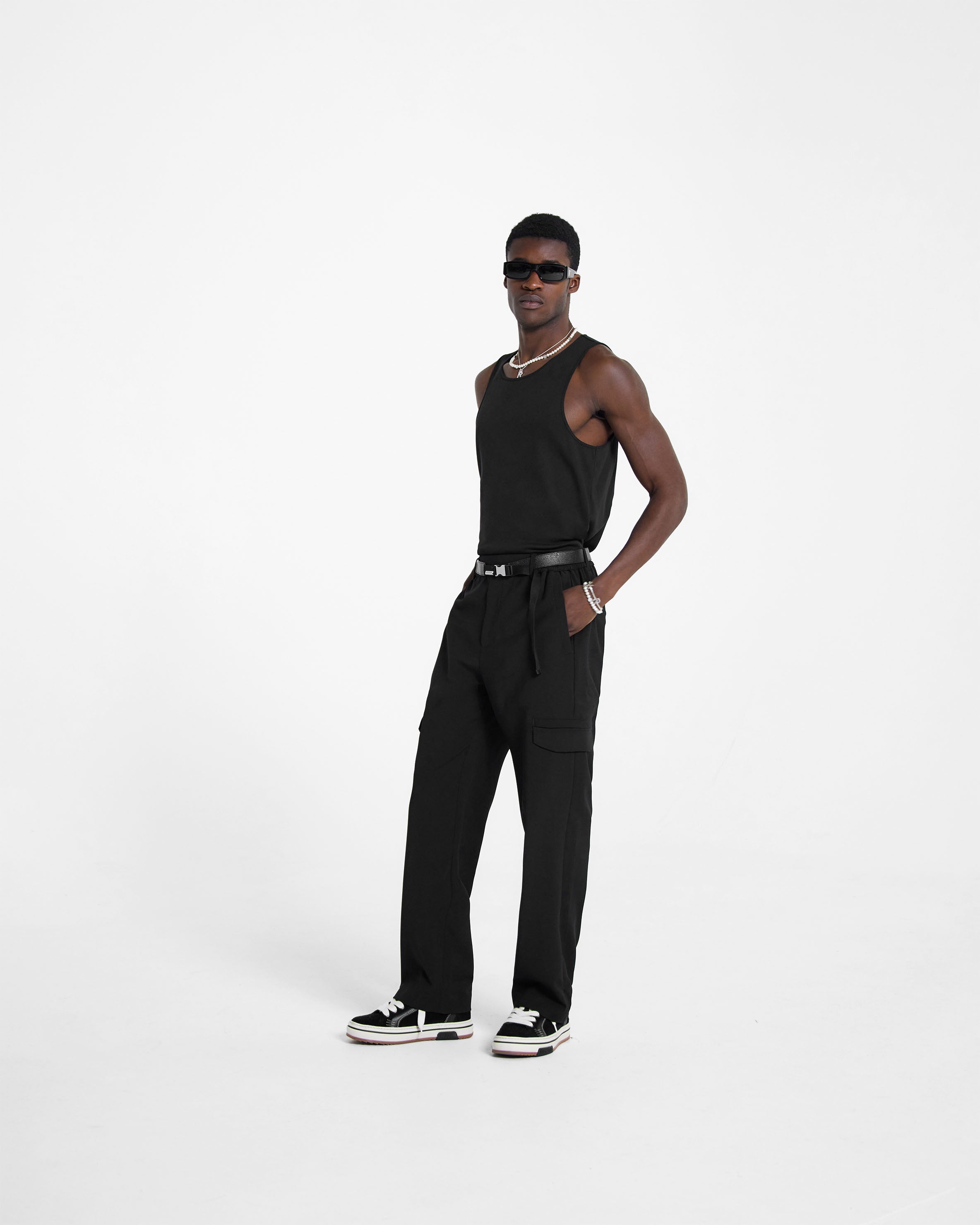 Relaxed Cargo Pant - Black